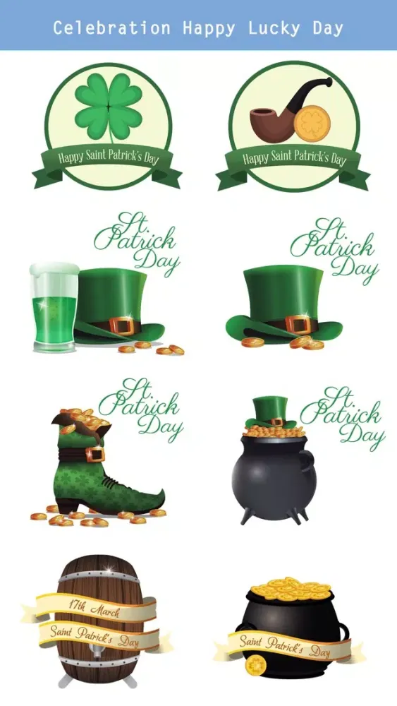 Tangkapan layar Happy Saint Patrick's Day