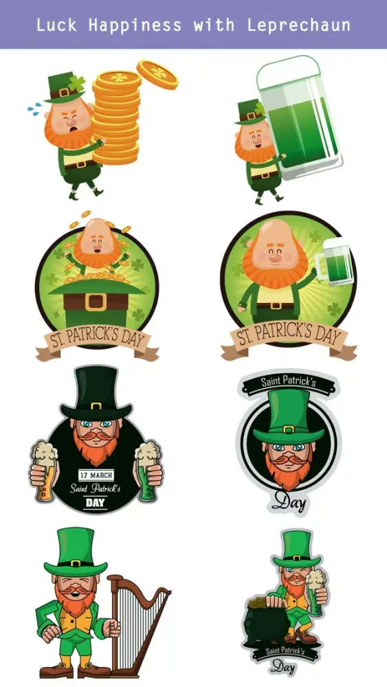 Tangkapan layar Happy Saint Patrick's Day