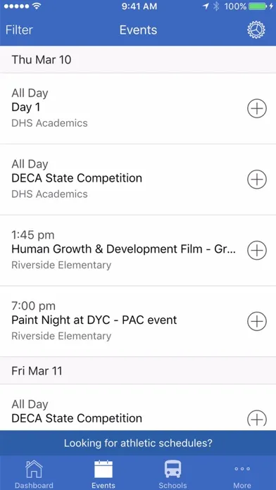 Ảnh chụp màn hình của Danvers Public Schools