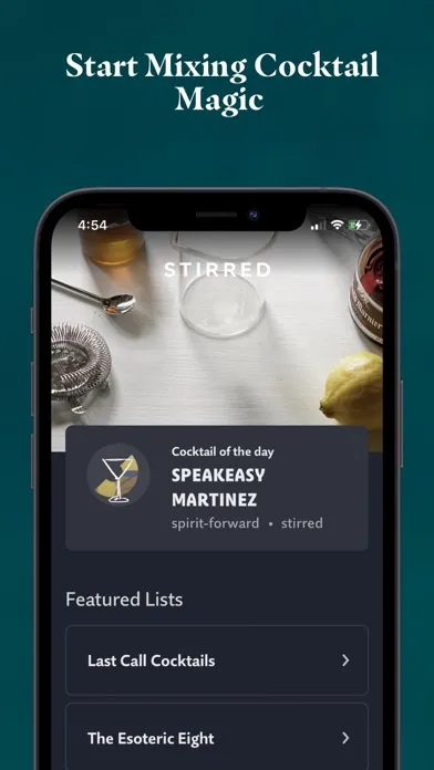 Скриншоты Stirred – Cocktail magic