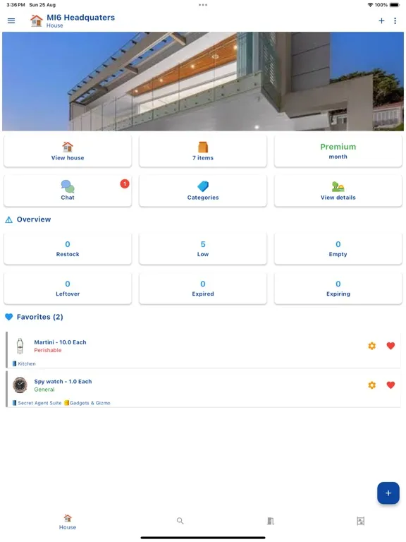 GrocStock iPad Screenshots