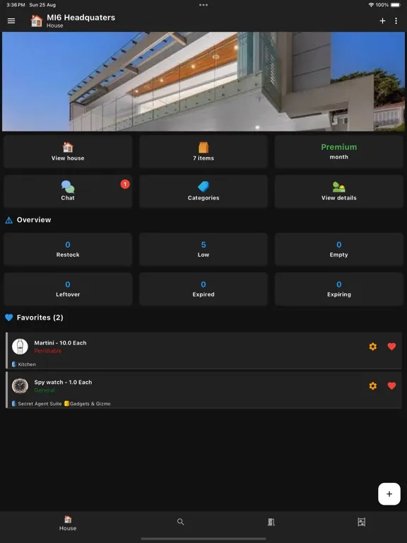 GrocStock iPad Screenshots