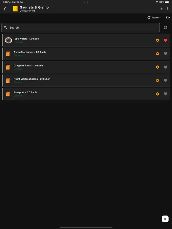 GrocStock iPad Screenshots