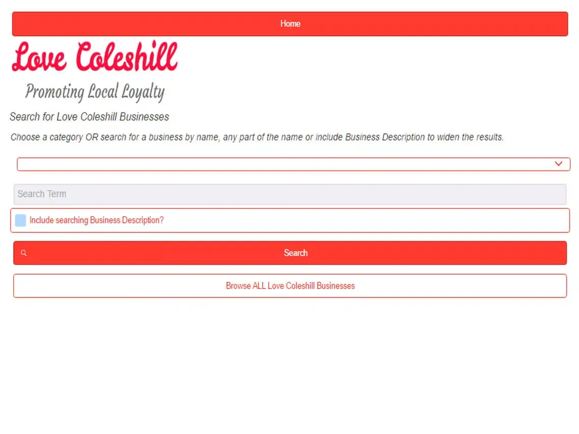Zrzuty ekranu Love Coleshill iPad 