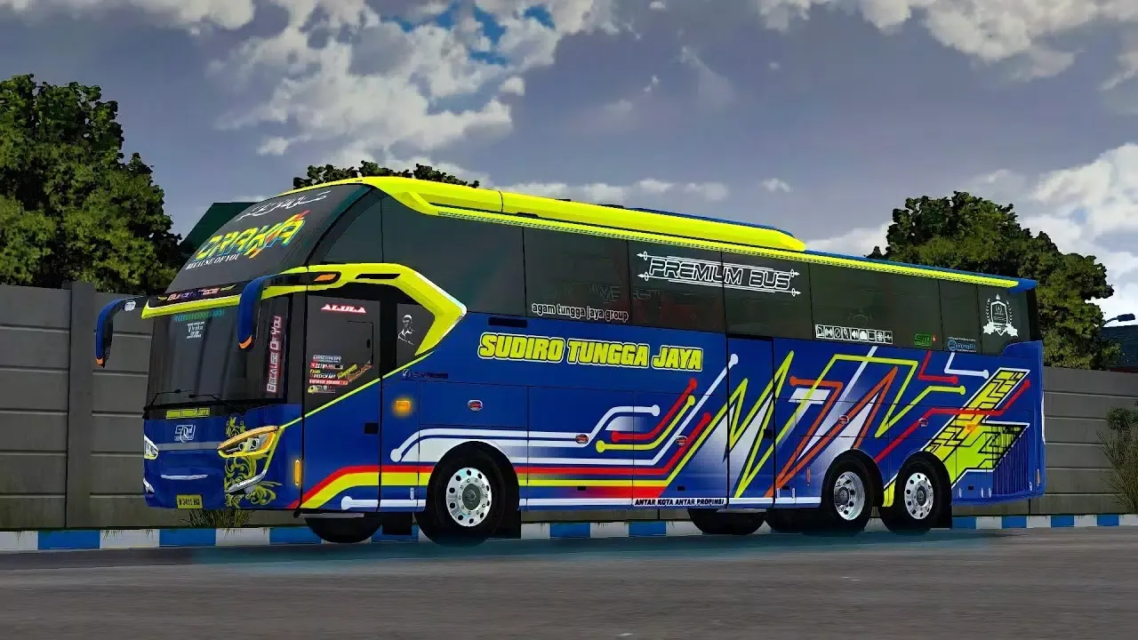 Mod Bussid Bus SR2 STJ Draka স্ক্রিনশট