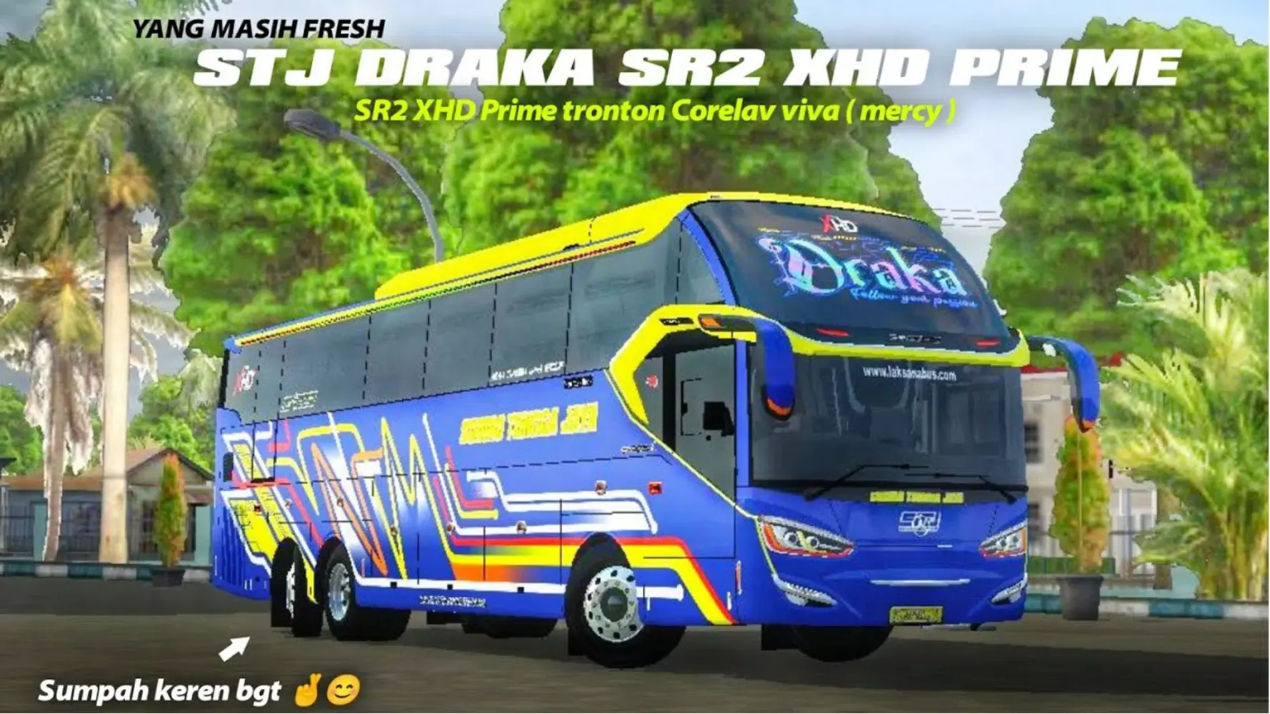 Mod Bussid Bus SR2 STJ Draka স্ক্রিনশট