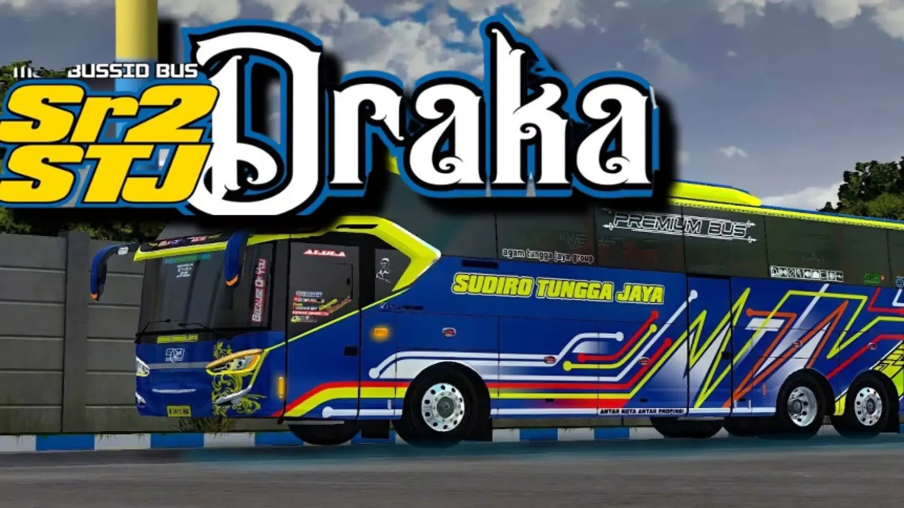 Mod Bussid Bus SR2 STJ Draka স্ক্রিনশট