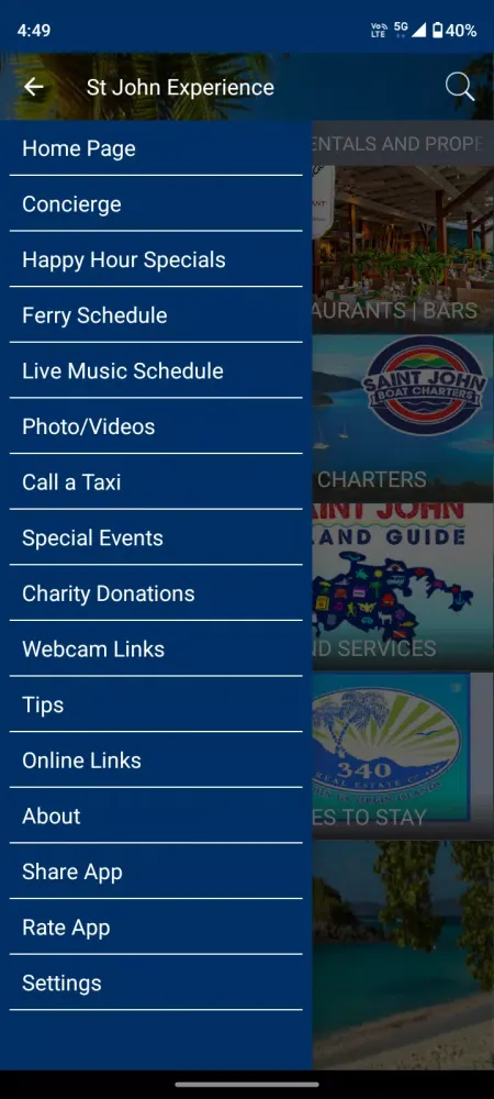 The St John Experience App スクリーンショット