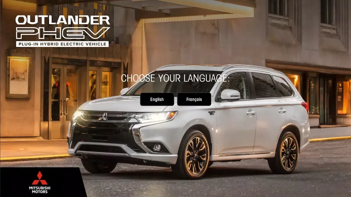 Capturas de tela do Mitsubishi AR Outlander PHEV