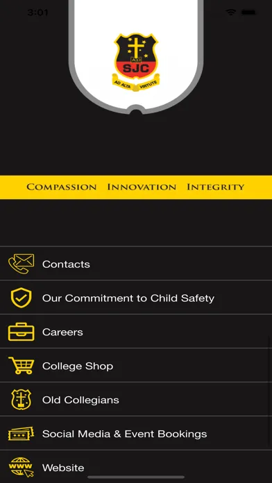 Capturas de tela do St Joseph's College Geelong
