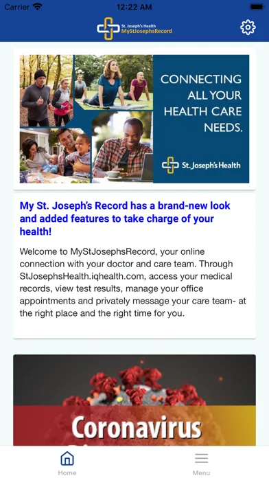 Capturas de pantalla de My St. Joseph’s Record