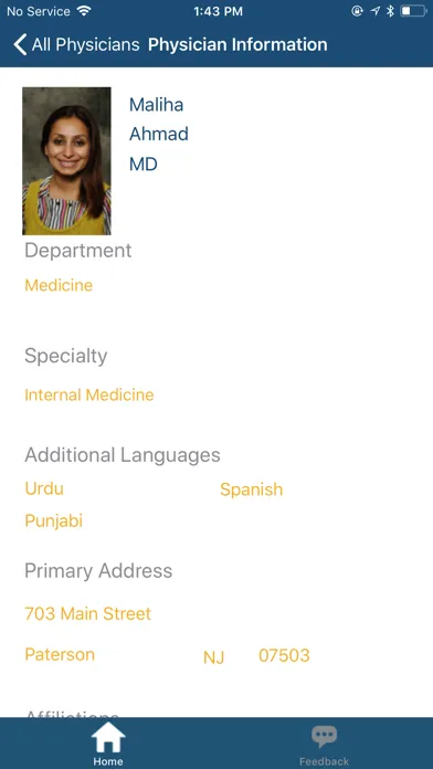 Capturas de pantalla de St. Joseph's Physicians