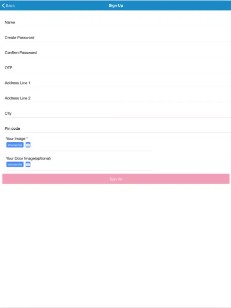 STK Food Services iPad  Ekran Görüntüleri