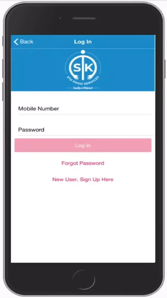 STK Food Services Ekran Görüntüleri