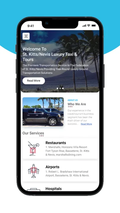 St. Kitts/Nevis Luxury Taxi スクリーンショット