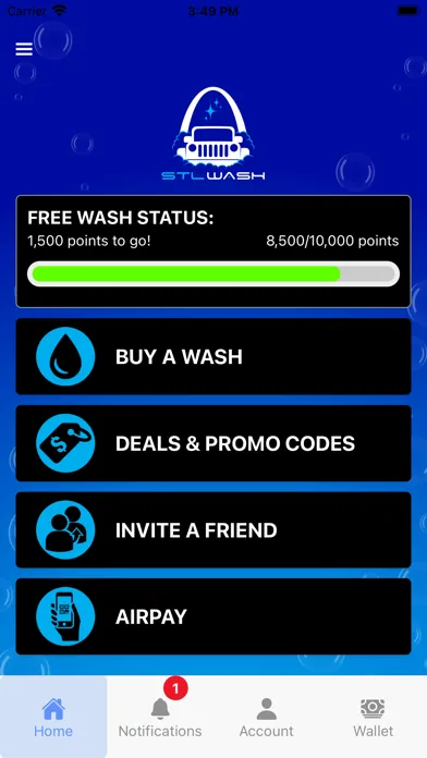 ภาพหน้าจอของ STL Wash