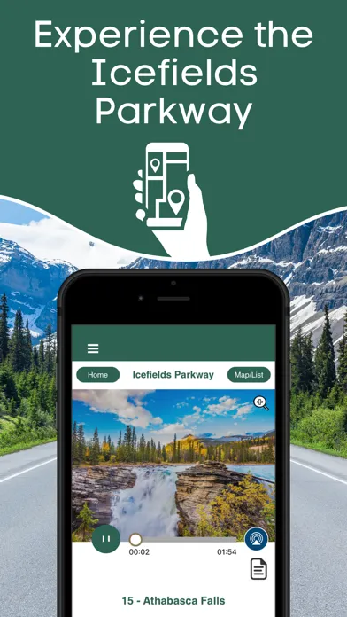 Скриншоты Icefields Parkway Audio Guide