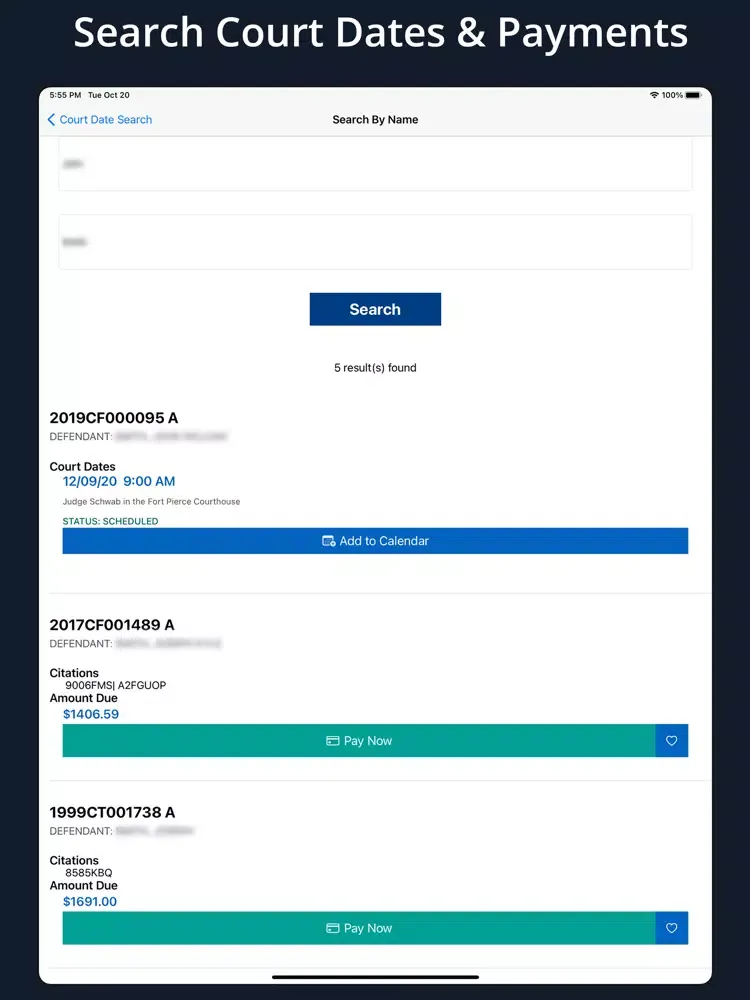 St. Lucie Clerk iPad  स्क्रीनशॉट