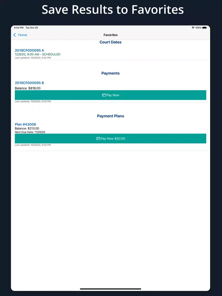 St. Lucie Clerk iPad  स्क्रीनशॉट