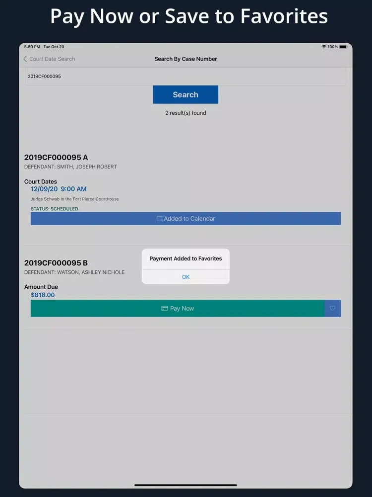 St. Lucie Clerk iPad  स्क्रीनशॉट