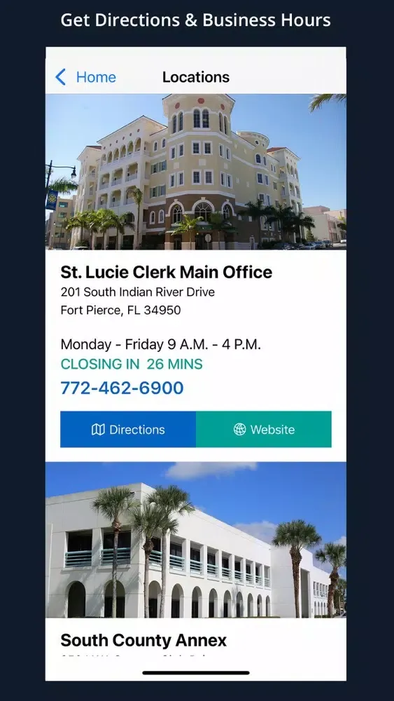 St. Lucie Clerk स्क्रीनशॉट