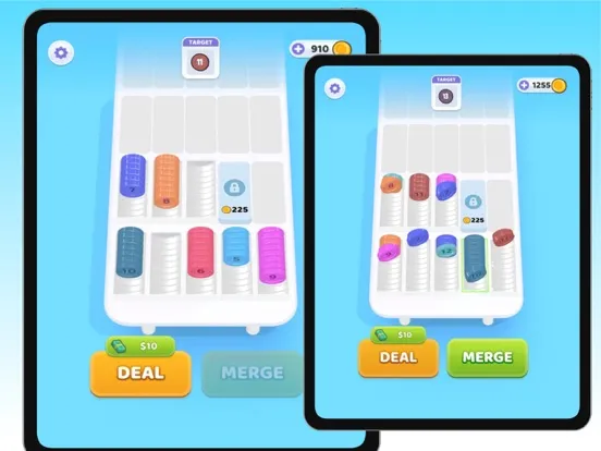 ภาพหน้าจอของ Sort the Money iPad 