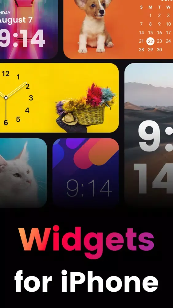 Tangkapan layar Widgetix - Color Widgets Pro