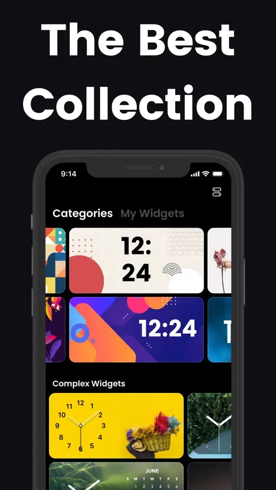 Tangkapan layar Widgetix - Color Widgets Pro