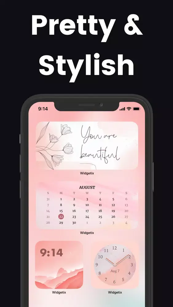 Tangkapan layar Widgetix - Color Widgets Pro
