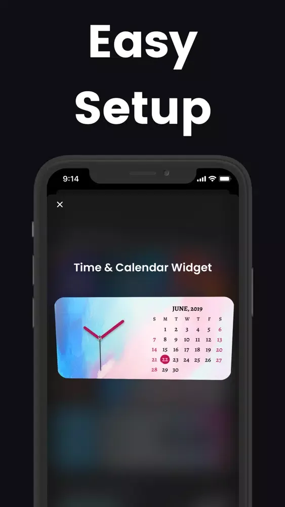 Tangkapan layar Widgetix - Color Widgets Pro