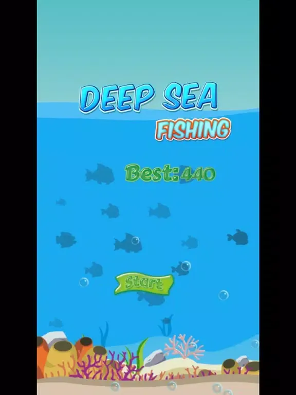 تصاویر Deep Sea Fishing: sea fish hunting games- free iPad 