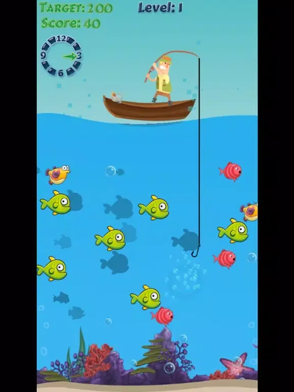 Captures d'écran de Fishing Champ - fish games seafish game boat free iPad 