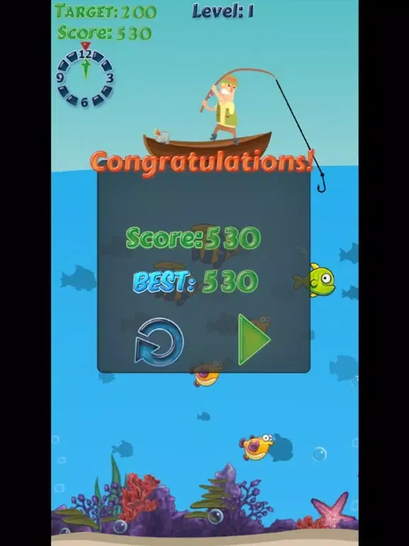 Captures d'écran de Fishing Champ - fish games seafish game boat free iPad 