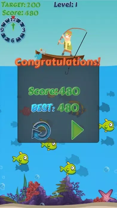 Captures d'écran de Fishing Champ - fish games seafish game boat free