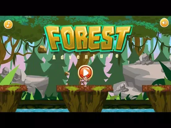 Скриншоты Forest Adventure : jumping games monkey run iPad 