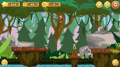 Скриншоты Forest Adventure : jumping games monkey run