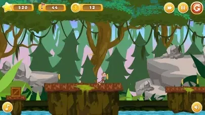Скриншоты Forest Adventure : jumping games monkey run