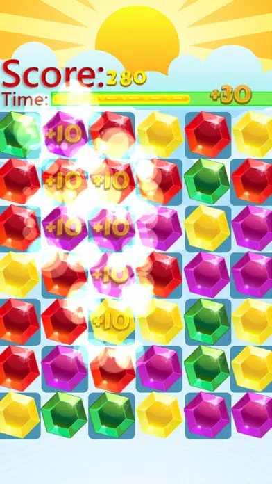 Gem Swap Puzzle Games : Jewels Attack game - free Ekran Görüntüleri
