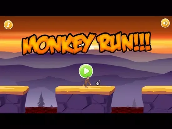 Ảnh chụp màn hình của Running games monkey run jump game adventure free iPad 