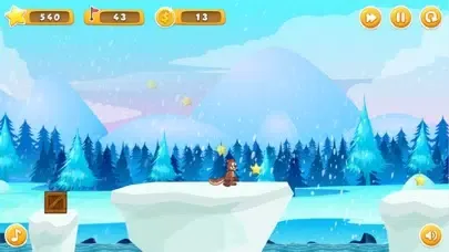 Screenshot di Running Games Squirrel run : jumping race game