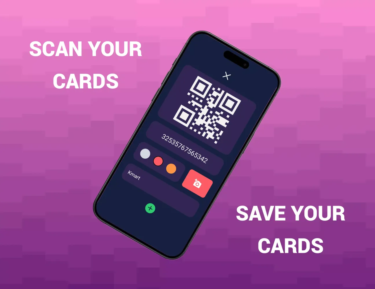 Tangkapan layar Stokart: loyalty cards wallet