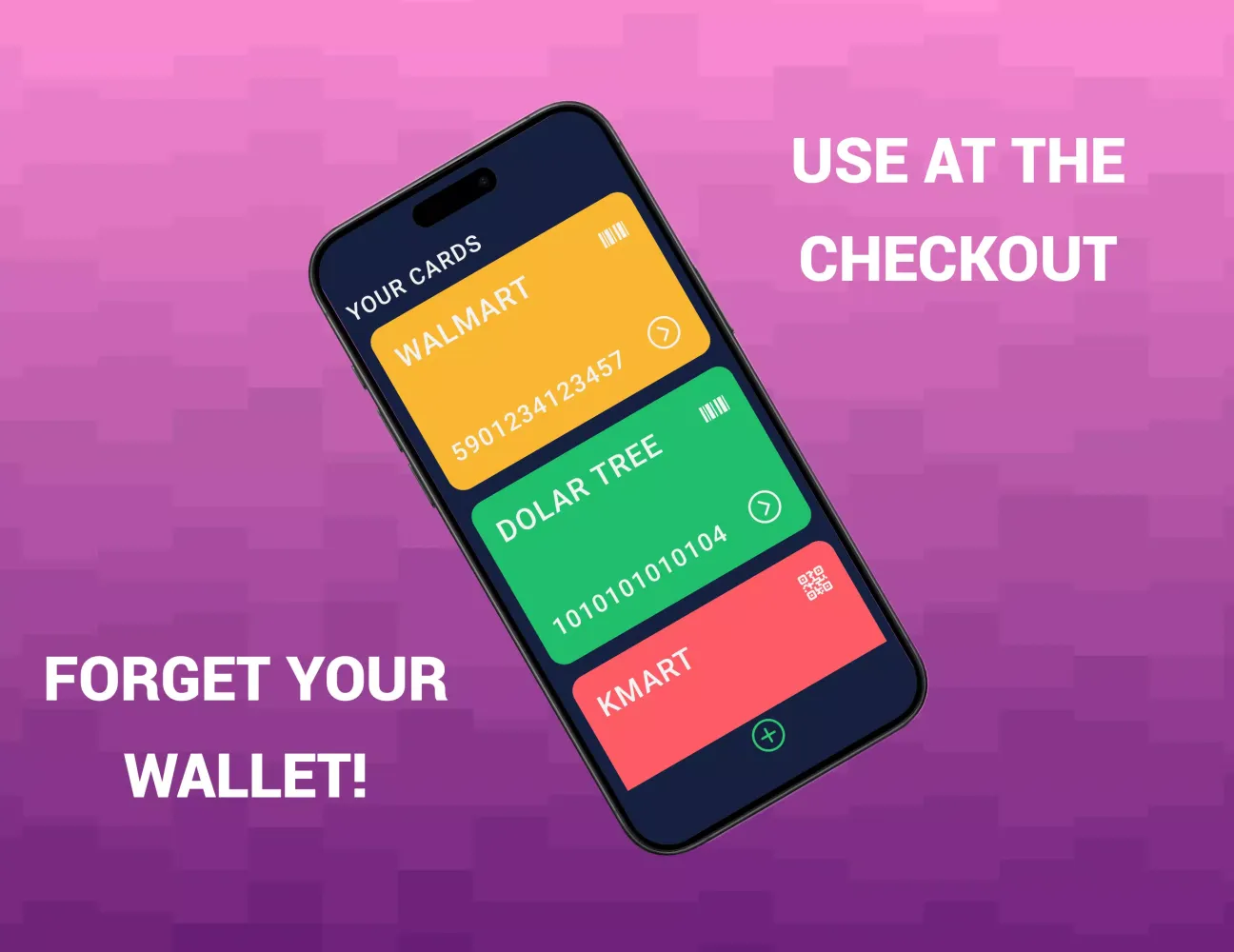 Tangkapan layar Stokart: loyalty cards wallet