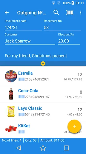 Stock and Inventory Online Screenshots