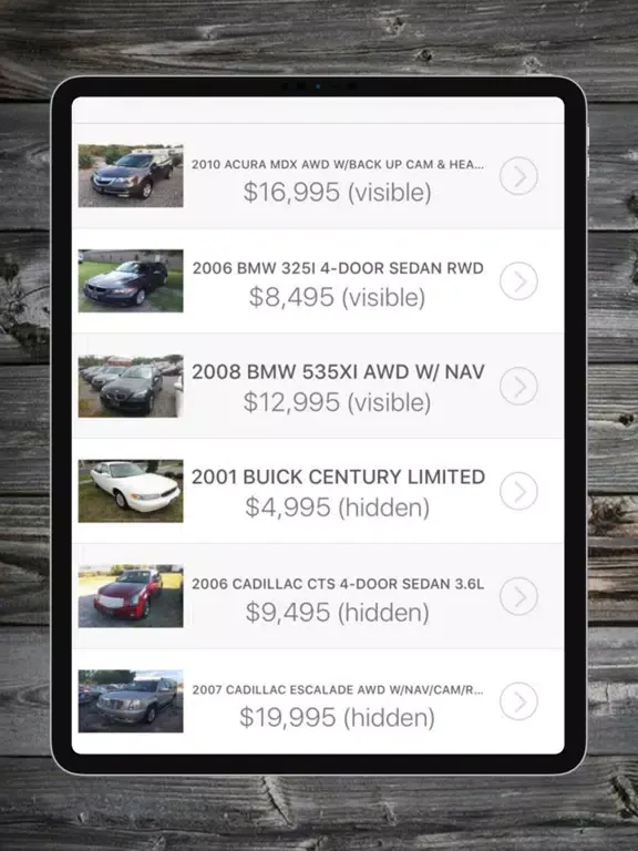 Скриншоты AutoCorner Mobile Dealer iPad 
