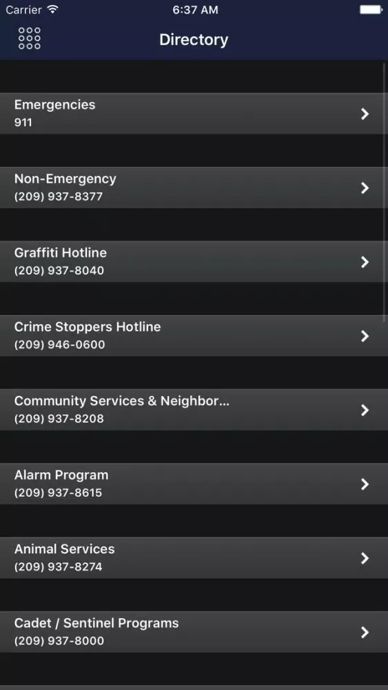 Stockton Police Department Mobile স্ক্রিনশট