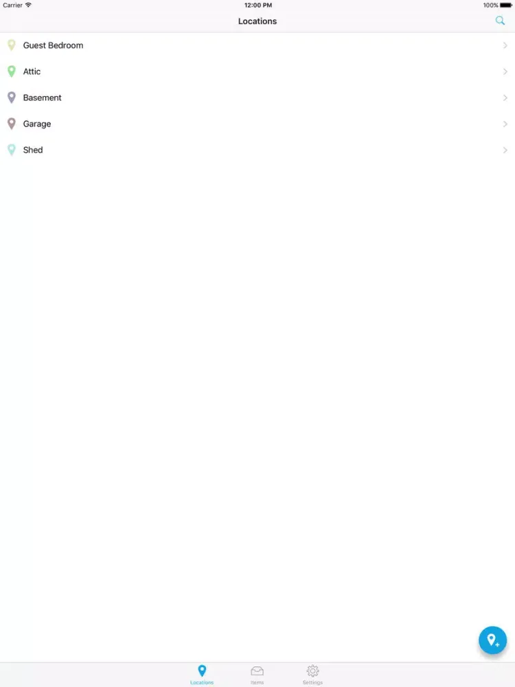 StoFlex Storage Organizer iPad 应用截图