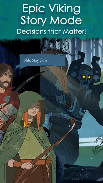 Tangkapan skrin Banner Saga