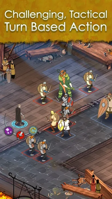 Tangkapan skrin Banner Saga