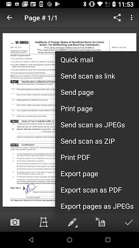Скриншоты MDScan + OCR