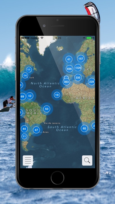 Capturas de pantalla de KITE & WINDSURFING NAVIGATOR+